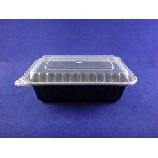 I-8322 PP Rectangular Microwavable Container